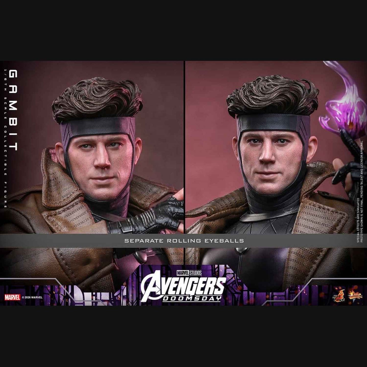 Hot Toys Marvel: Avengers Doomsday - Gambit Masterpiece 1/6 Actionfigur