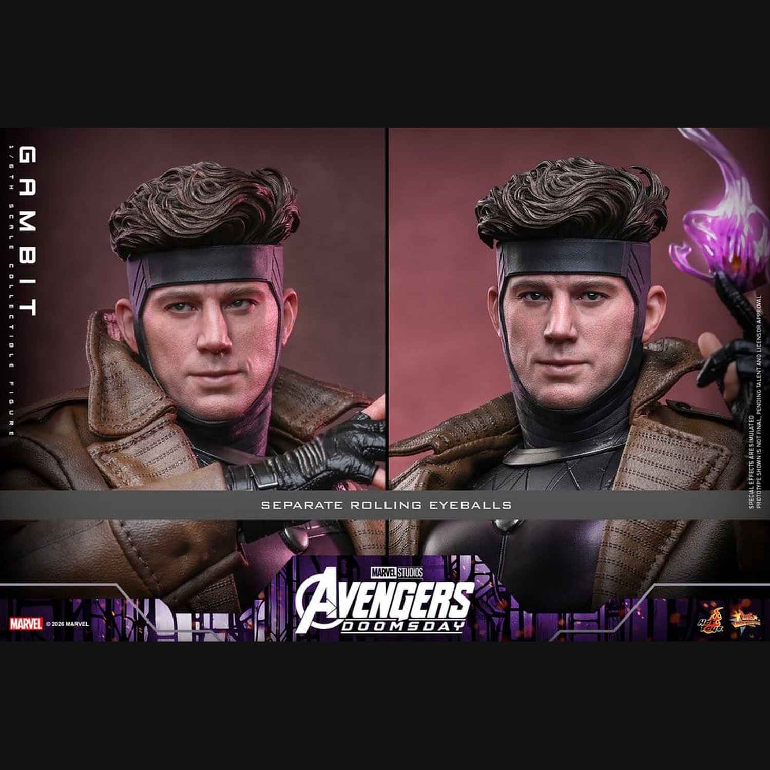 Hot Toys Marvel: Avengers Doomsday - Gambit Masterpiece 1/6 Actionfigur