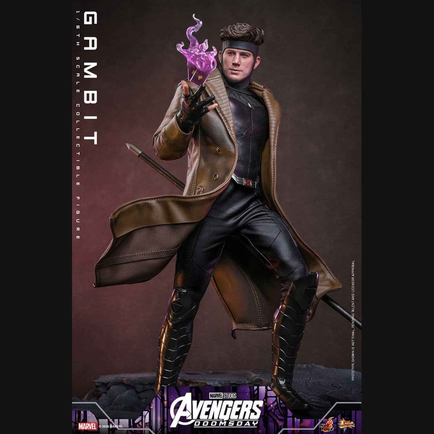 Hot Toys Marvel: Avengers Doomsday - Gambit Masterpiece 1/6 Actionfigur