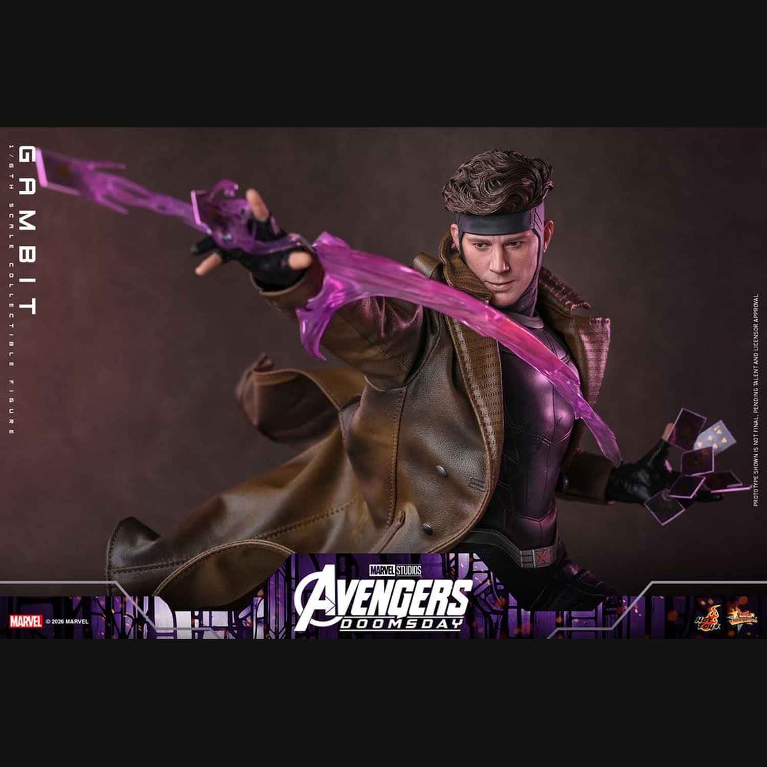 Hot Toys Marvel: Avengers Doomsday - Gambit Masterpiece 1/6 Actionfigur