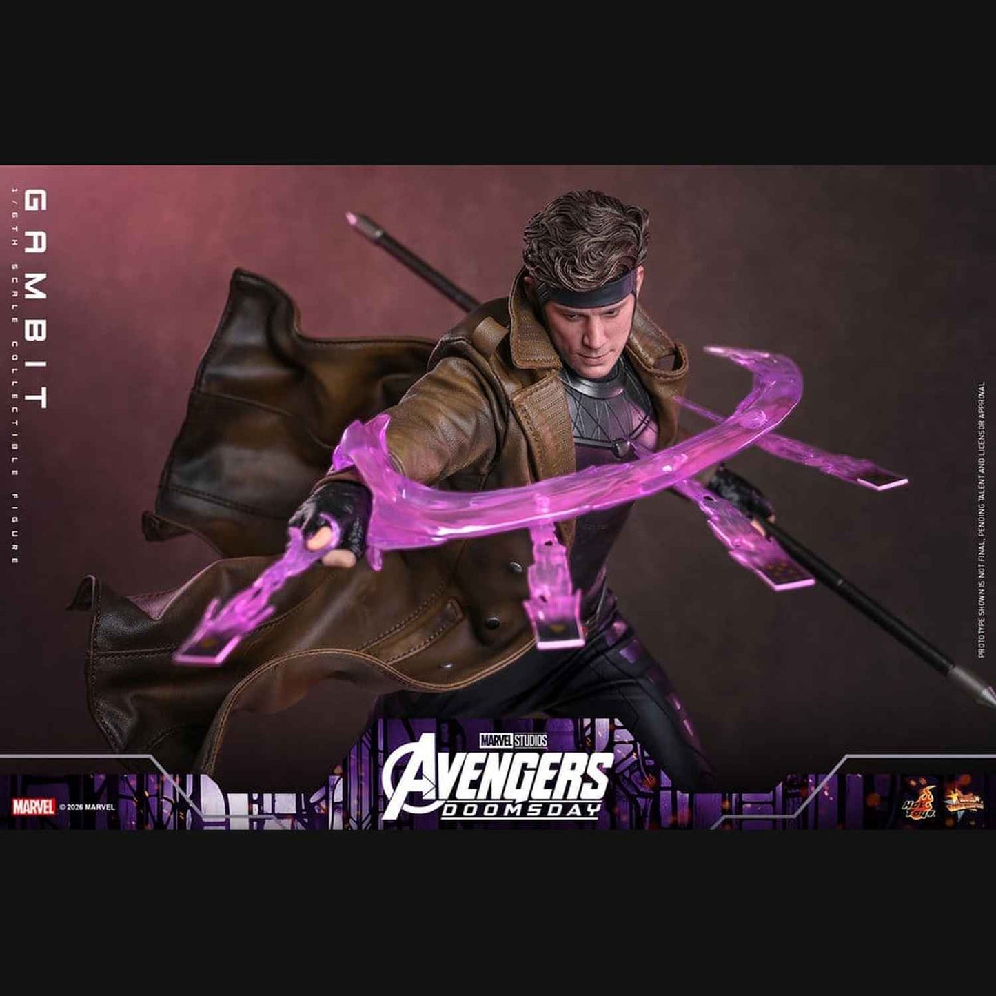 Hot Toys Marvel: Avengers Doomsday - Gambit Masterpiece 1/6 Actionfigur
