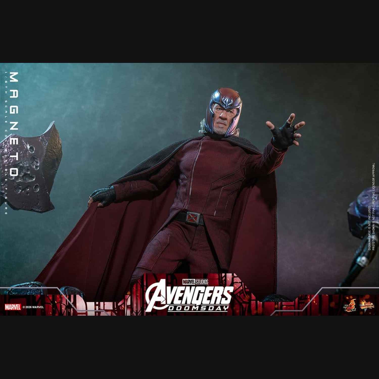 Hot Toys Marvel: Avengers Doomsday - Magneto Masterpiece 1/6 Actionfigur