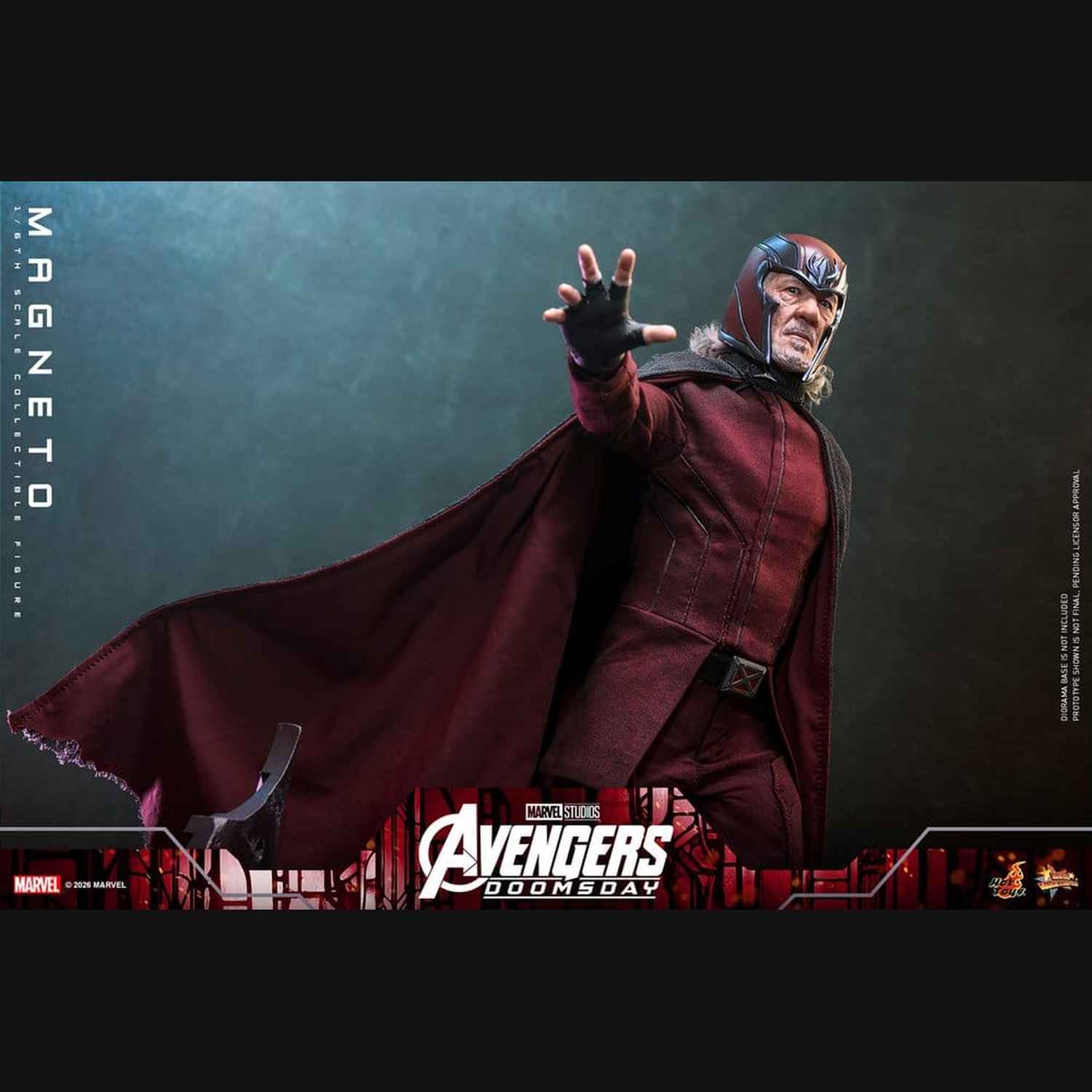 Hot Toys Marvel: Avengers Doomsday - Magneto Masterpiece 1/6 Actionfigur