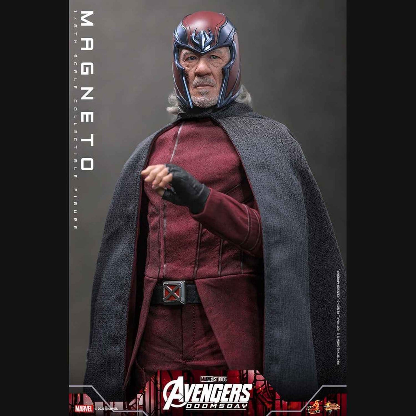 Hot Toys Marvel: Avengers Doomsday - Magneto Masterpiece 1/6 Actionfigur