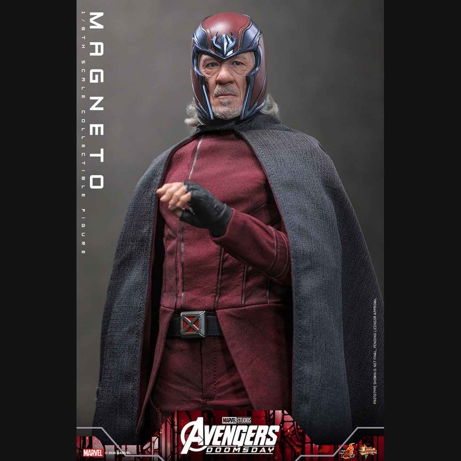 Hot Toys Marvel: Avengers Doomsday - Magneto Masterpiece 1/6 Actionfigur