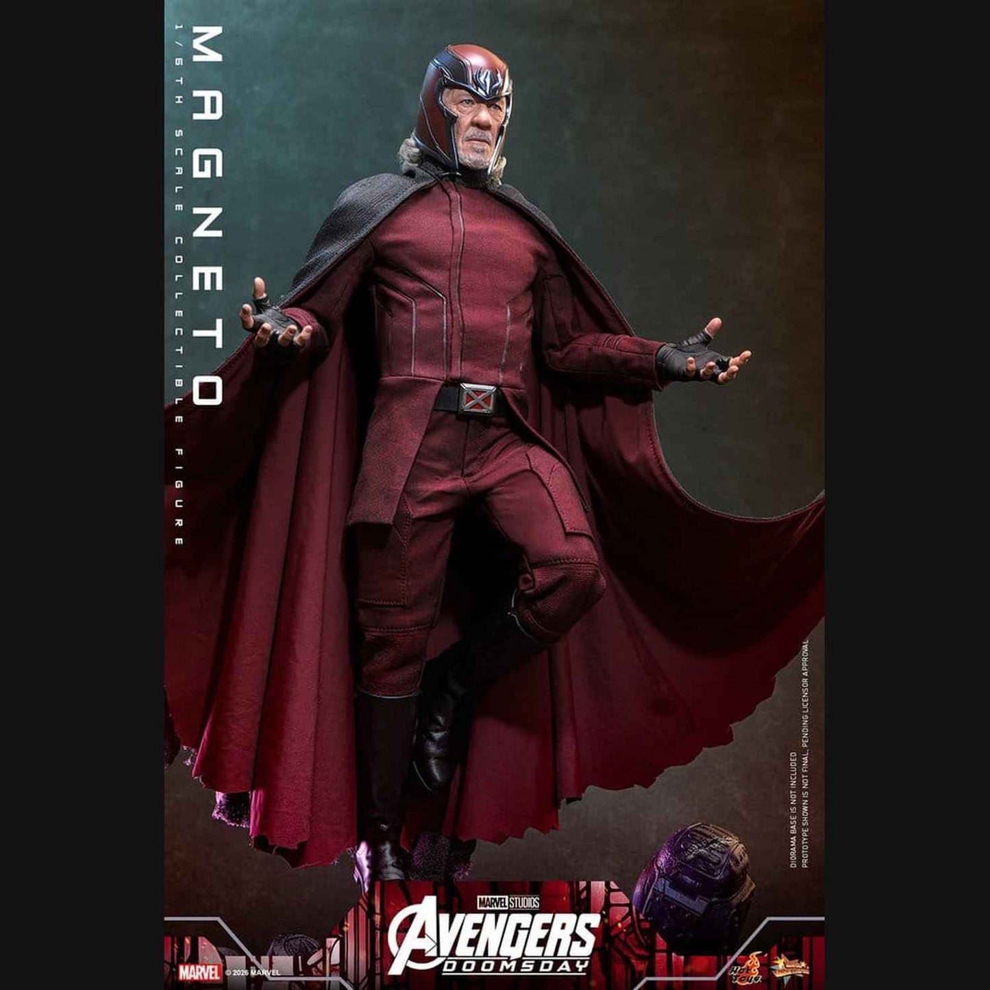 Hot Toys Marvel: Avengers Doomsday - Magneto Masterpiece 1/6 Actionfigur