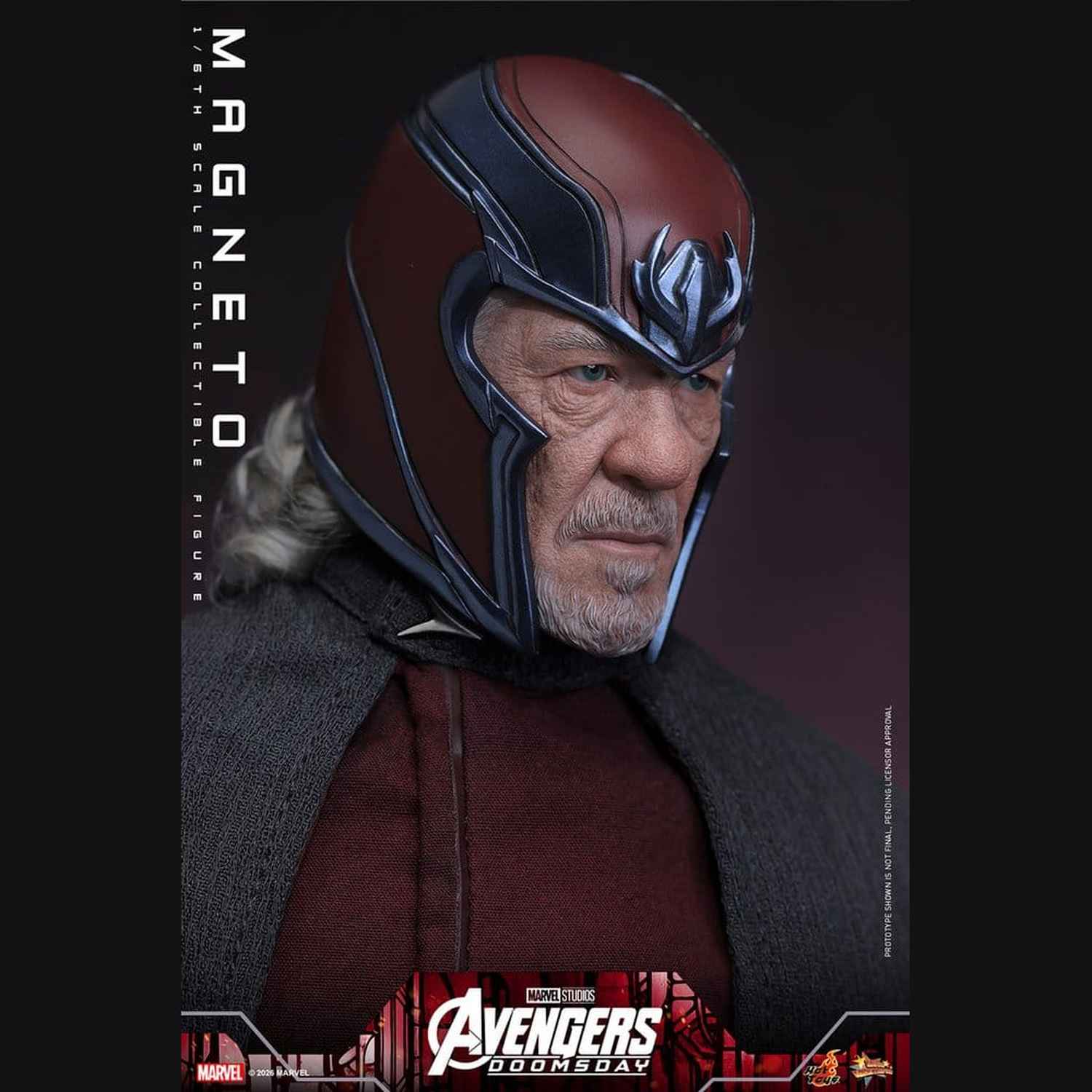 Hot Toys Marvel: Avengers Doomsday - Magneto Masterpiece 1/6 Actionfigur