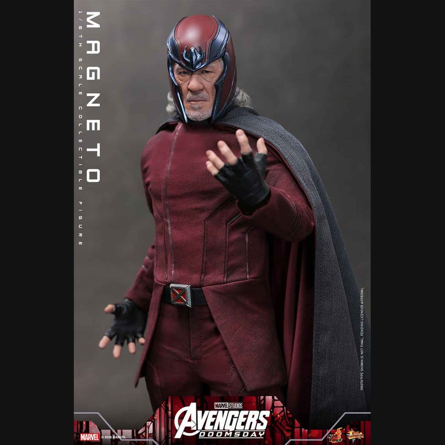 Hot Toys Marvel: Avengers Doomsday - Magneto Masterpiece 1/6 Actionfigur
