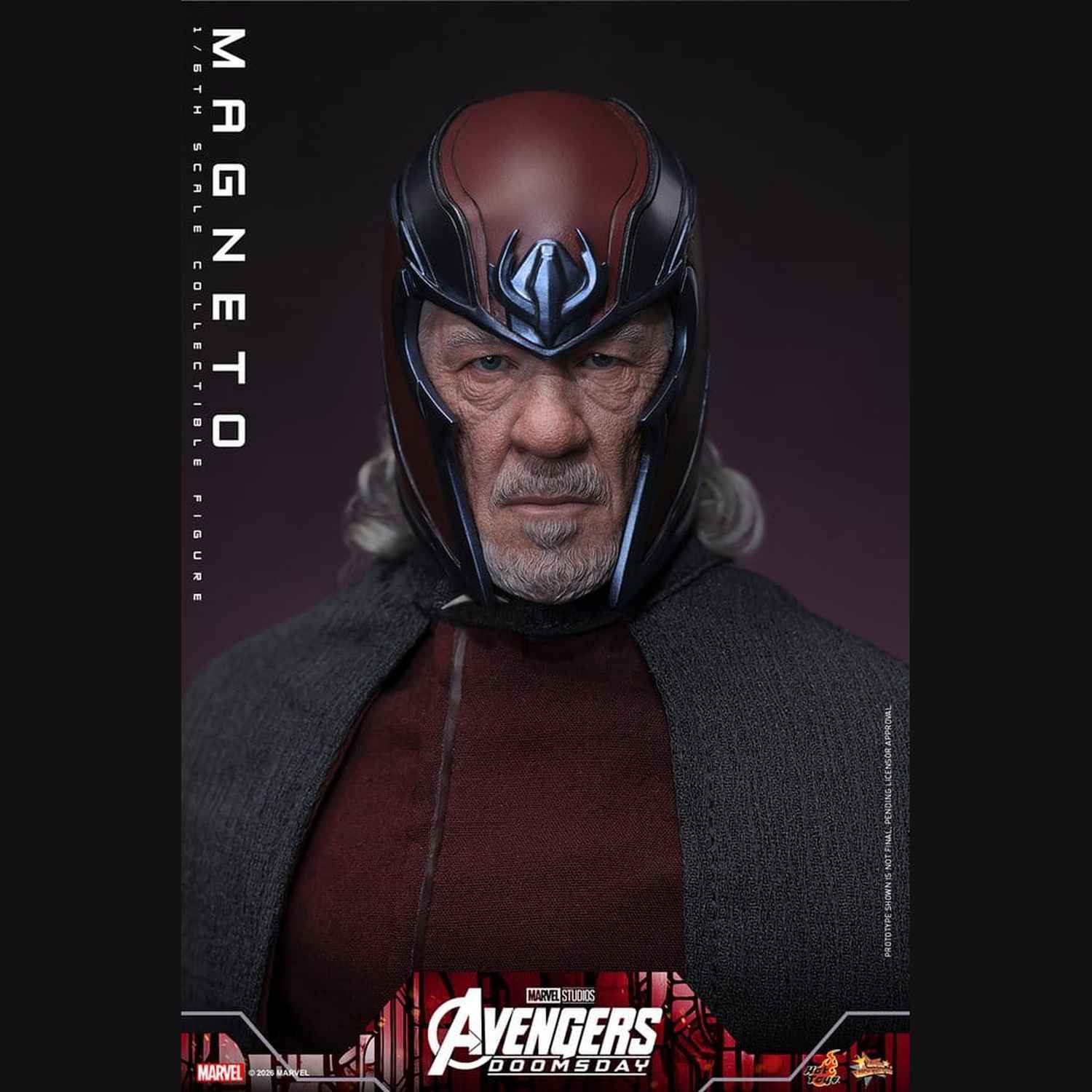 Hot Toys Marvel: Avengers Doomsday - Magneto Masterpiece 1/6 Actionfigur