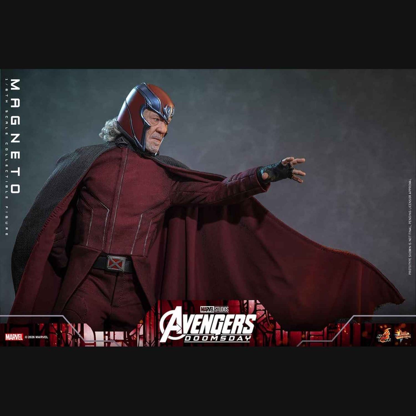 Hot Toys Marvel: Avengers Doomsday - Magneto Masterpiece 1/6 Actionfigur