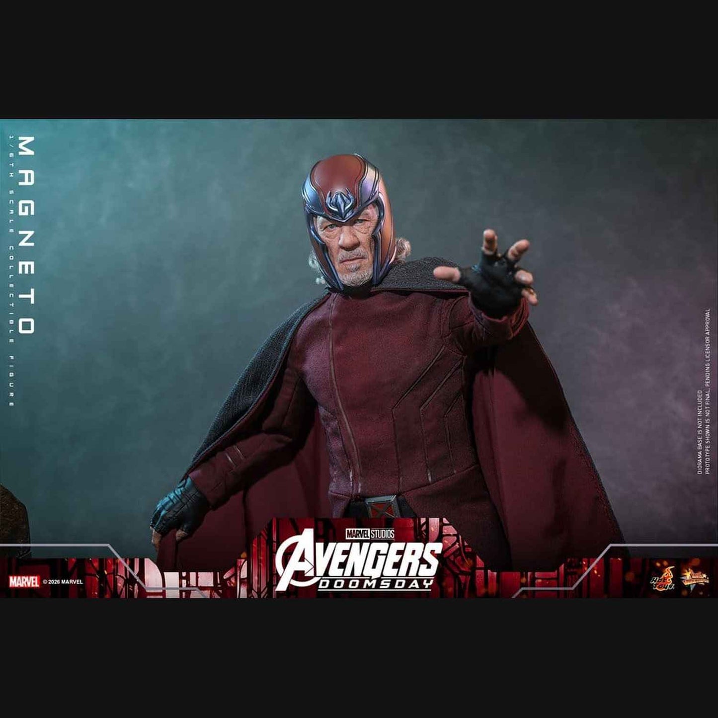 Hot Toys Marvel: Avengers Doomsday - Magneto Masterpiece 1/6 Actionfigur