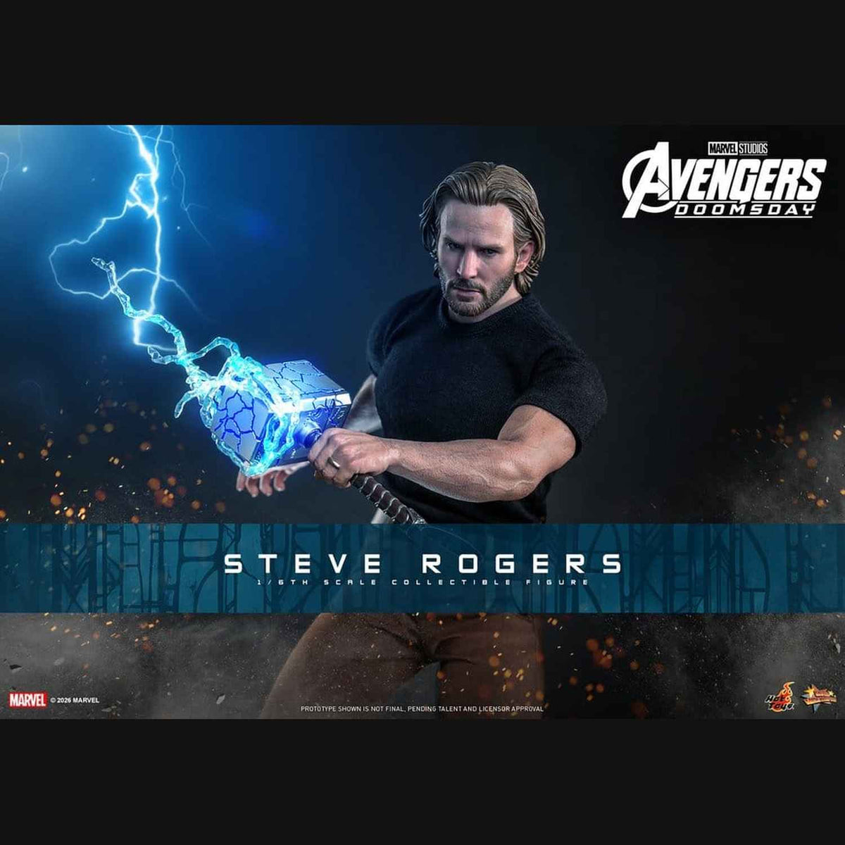 Hot Toys Marvel: Avengers Doomsday - Steve Rogers Masterpiece 1/6 Actionfigur