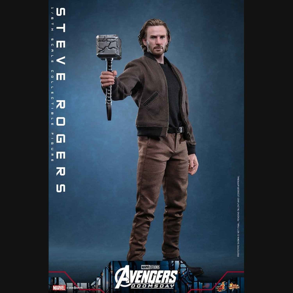 Hot Toys Marvel: Avengers Doomsday - Steve Rogers Masterpiece 1/6 Actionfigur
