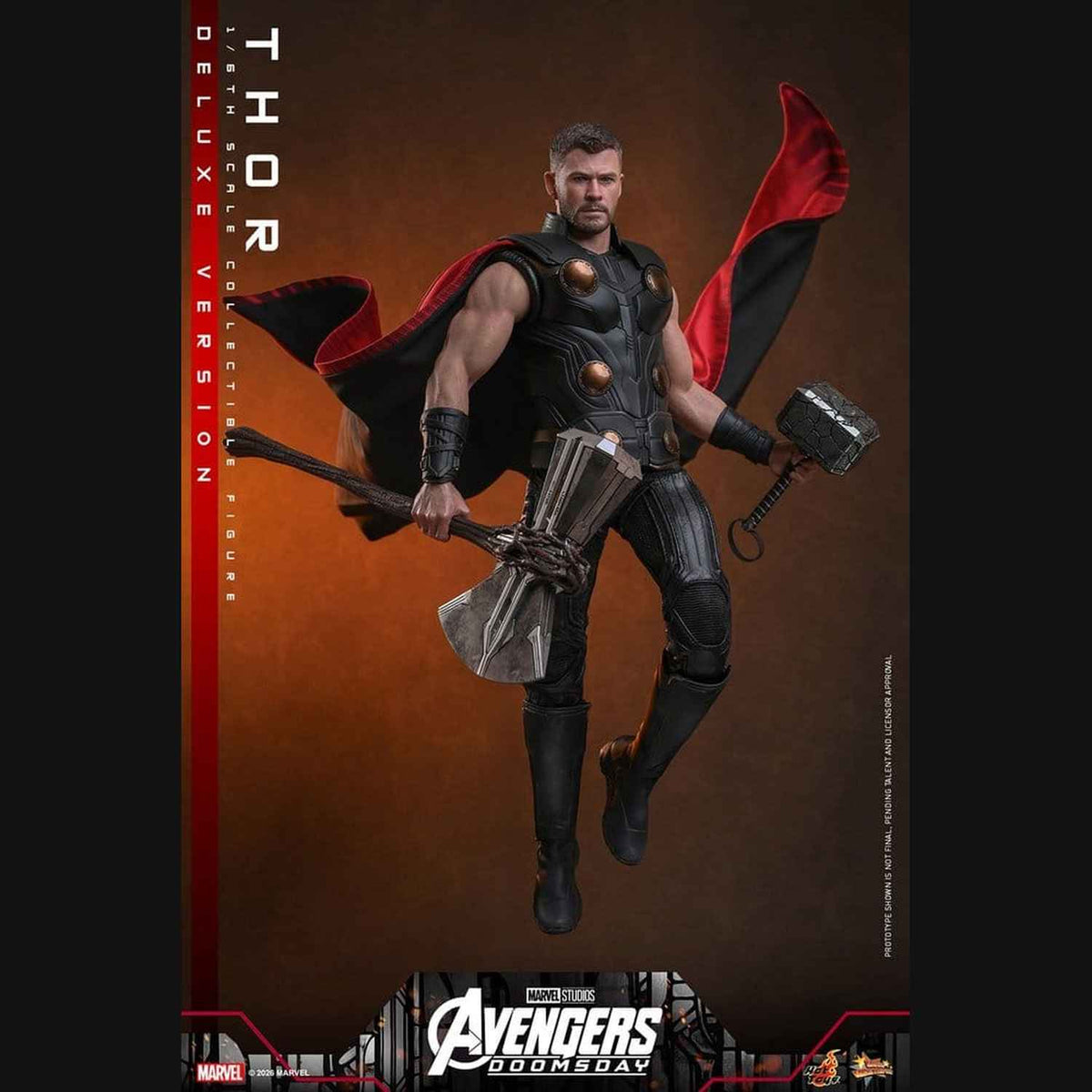 Hot Toys Marvel: Avengers Doomsday - Thor (Deluxe) Masterpiece 1/6 Actionfigur