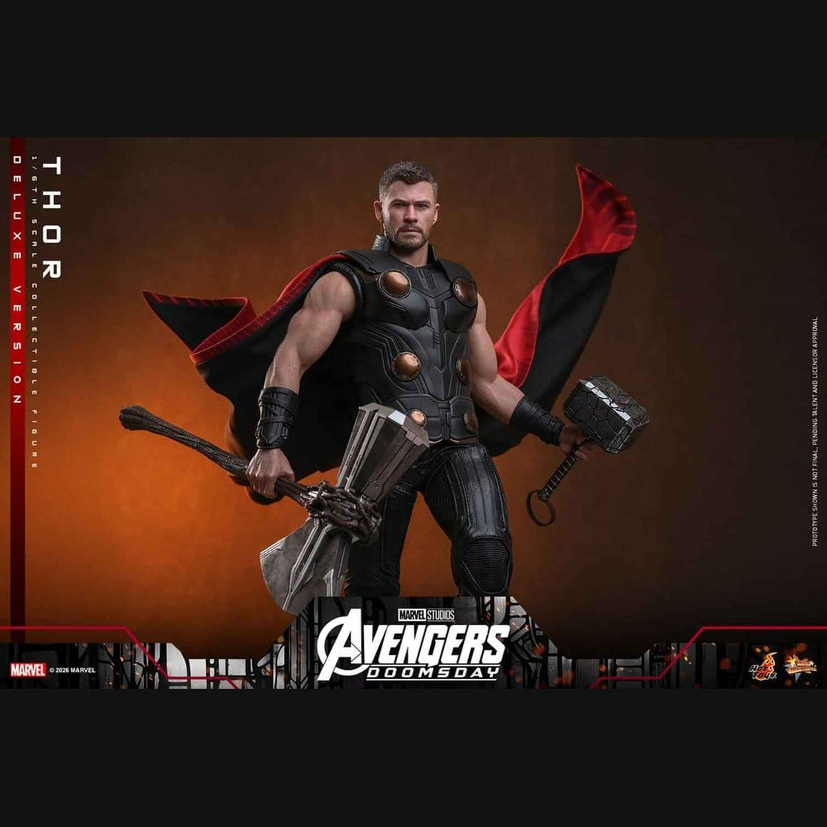 Hot Toys Marvel: Avengers Doomsday - Thor (Deluxe) Masterpiece 1/6 Actionfigur