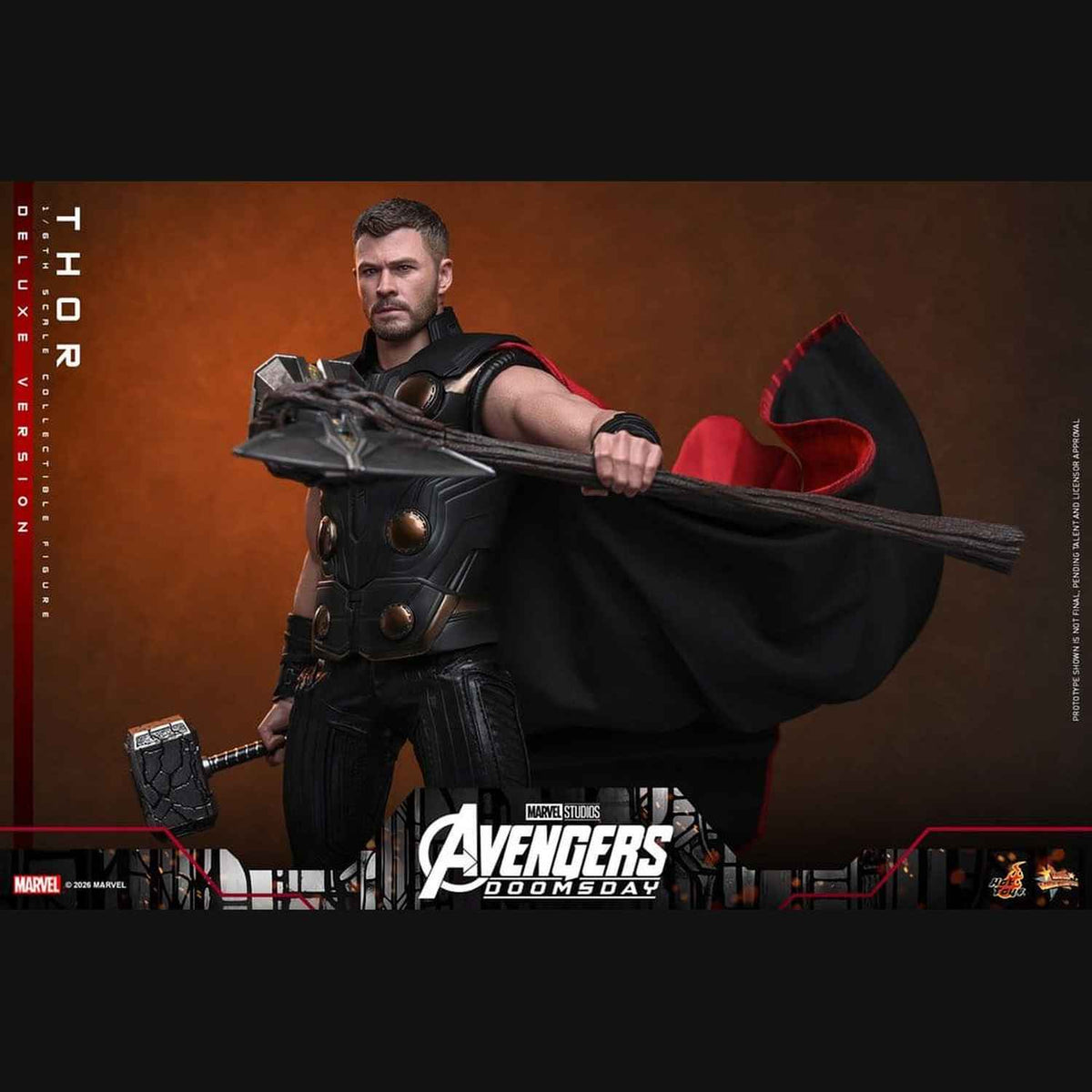 Hot Toys Marvel: Avengers Doomsday - Thor (Deluxe) Masterpiece 1/6 Actionfigur