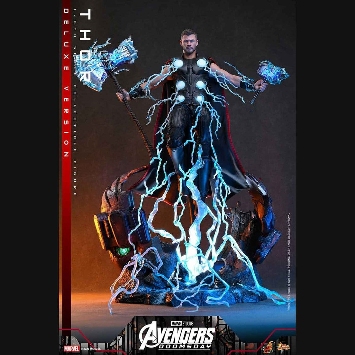 Hot Toys Marvel: Avengers Doomsday - Thor (Deluxe) Masterpiece 1/6 Actionfigur