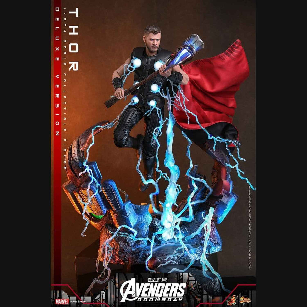 Hot Toys Marvel: Avengers Doomsday - Thor (Deluxe) Masterpiece 1/6 Actionfigur