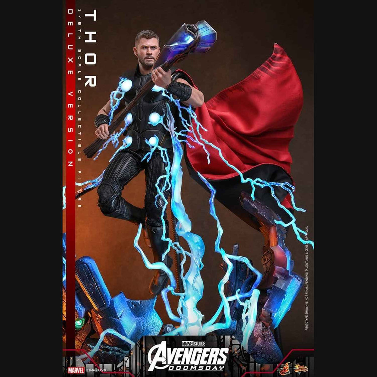 Hot Toys Marvel: Avengers Doomsday - Thor (Deluxe) Masterpiece 1/6 Actionfigur