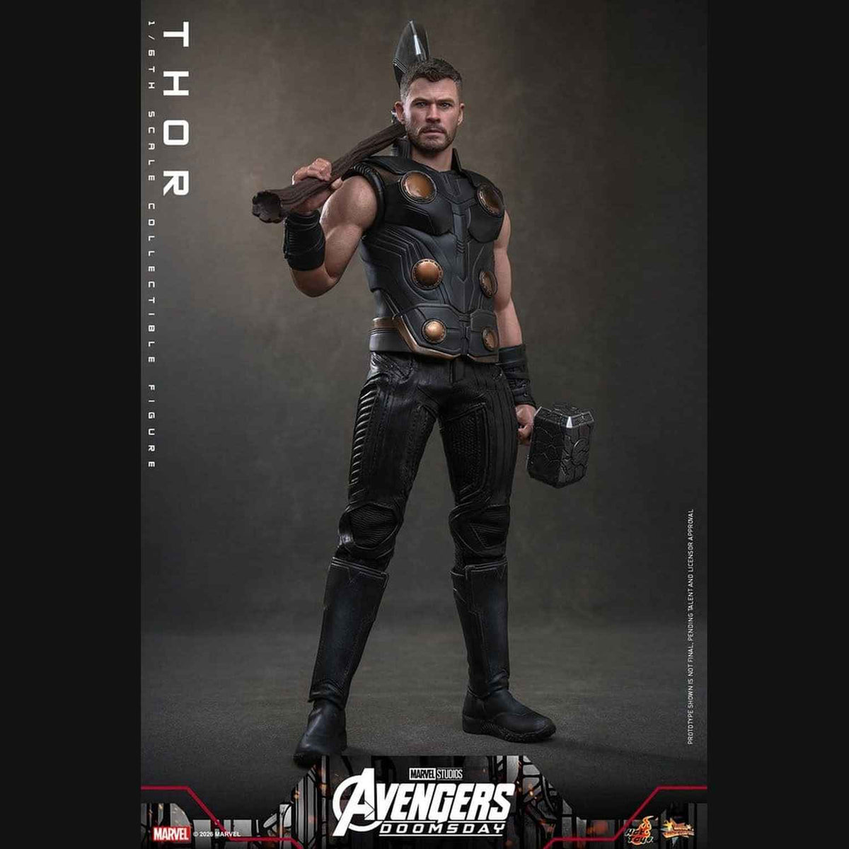 Hot Toys Marvel: Avengers Doomsday - Thor Masterpiece 1/6 Actionfigur