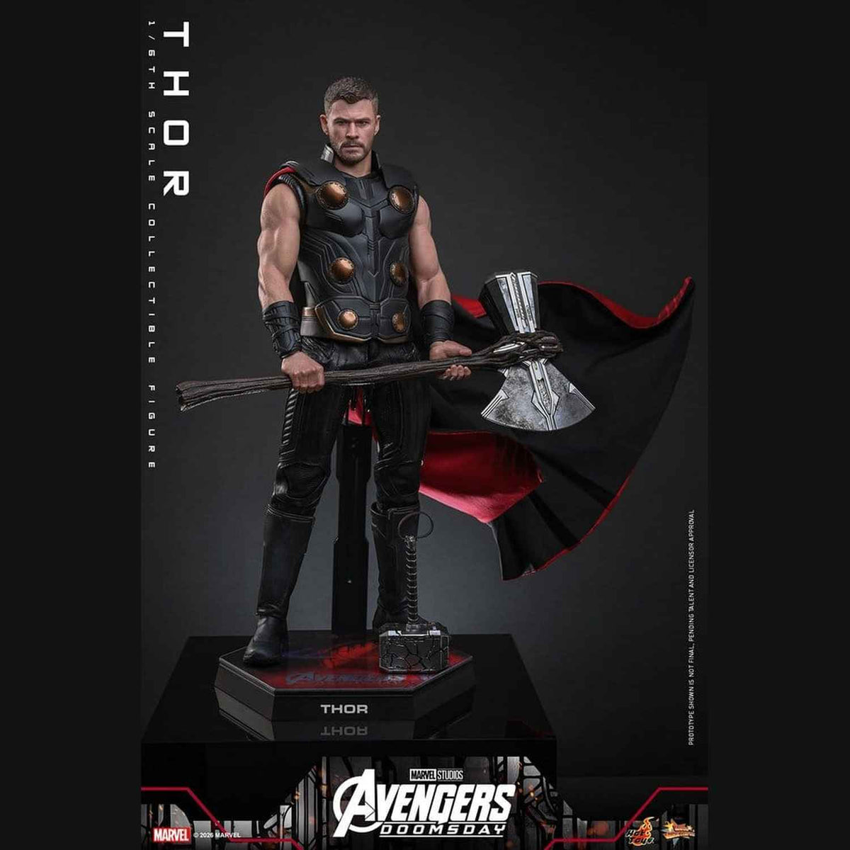 Hot Toys Marvel: Avengers Doomsday - Thor Masterpiece 1/6 Actionfigur