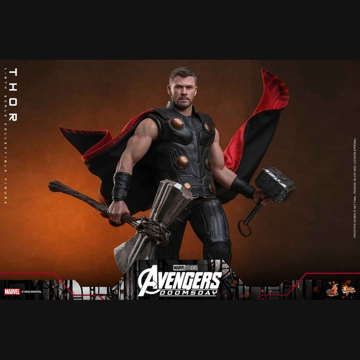 Hot Toys Marvel: Avengers Doomsday - Thor Masterpiece 1/6 Actionfigur