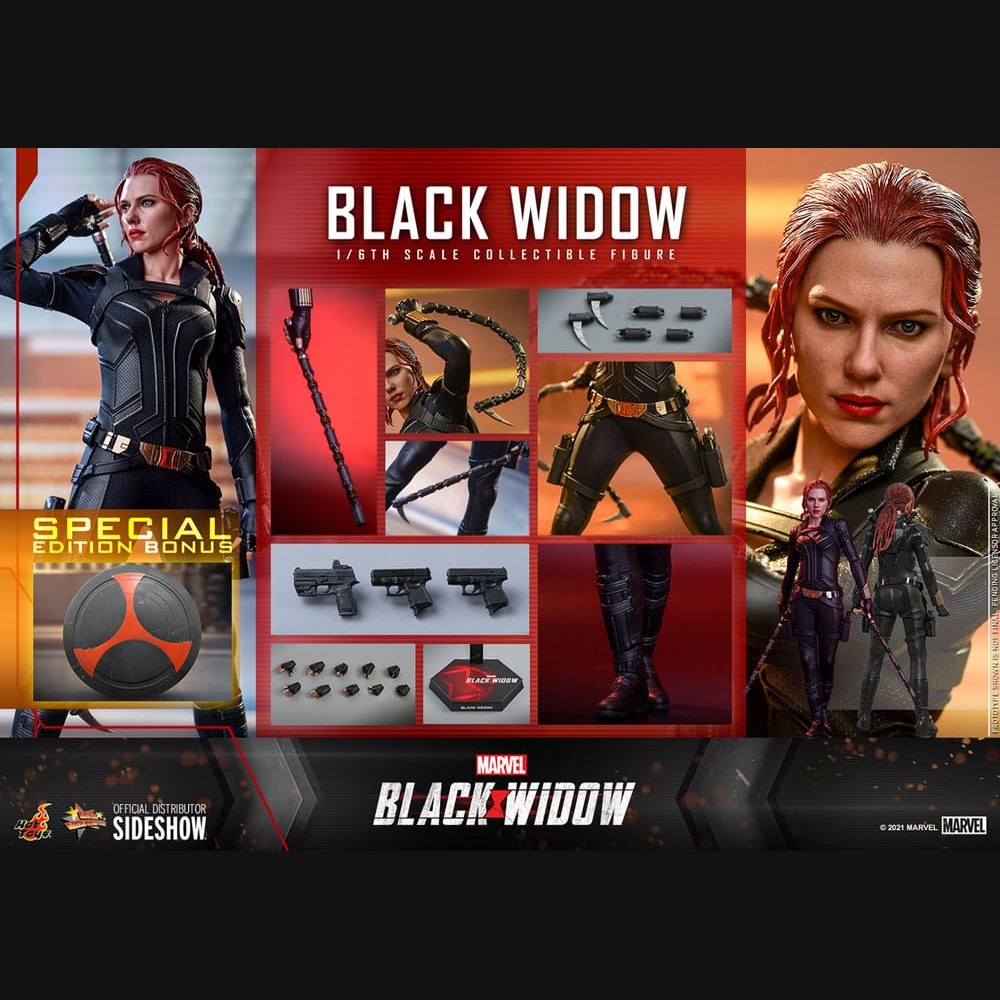 Hot Toys Marvel: Black Widow - Black Widow Masterpiece 1/6 Actionfigur