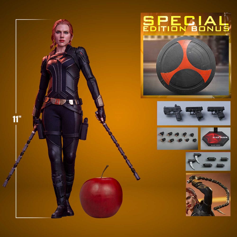 Hot Toys Marvel: Black Widow - Black Widow Masterpiece 1/6 Actionfigur