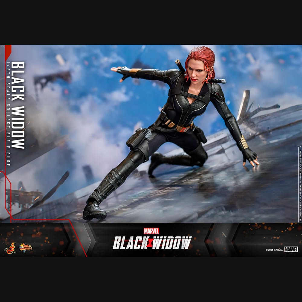 Hot Toys Marvel: Black Widow - Black Widow Masterpiece 1/6 Actionfigur