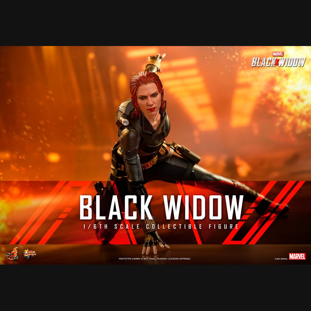 Hot Toys Marvel: Black Widow - Black Widow Masterpiece 1/6 Actionfigur