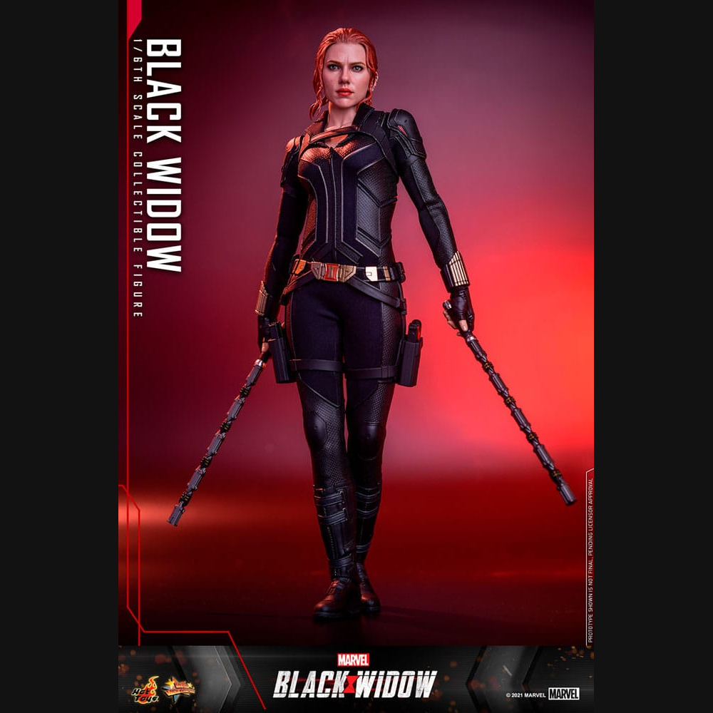 Hot Toys Marvel: Black Widow - Black Widow Masterpiece 1/6 Actionfigur