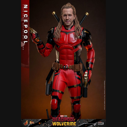 Hot Toys Marvel: Deadpool & Wolverine - Nicepool Masterpiece 1/6 Actionfigur