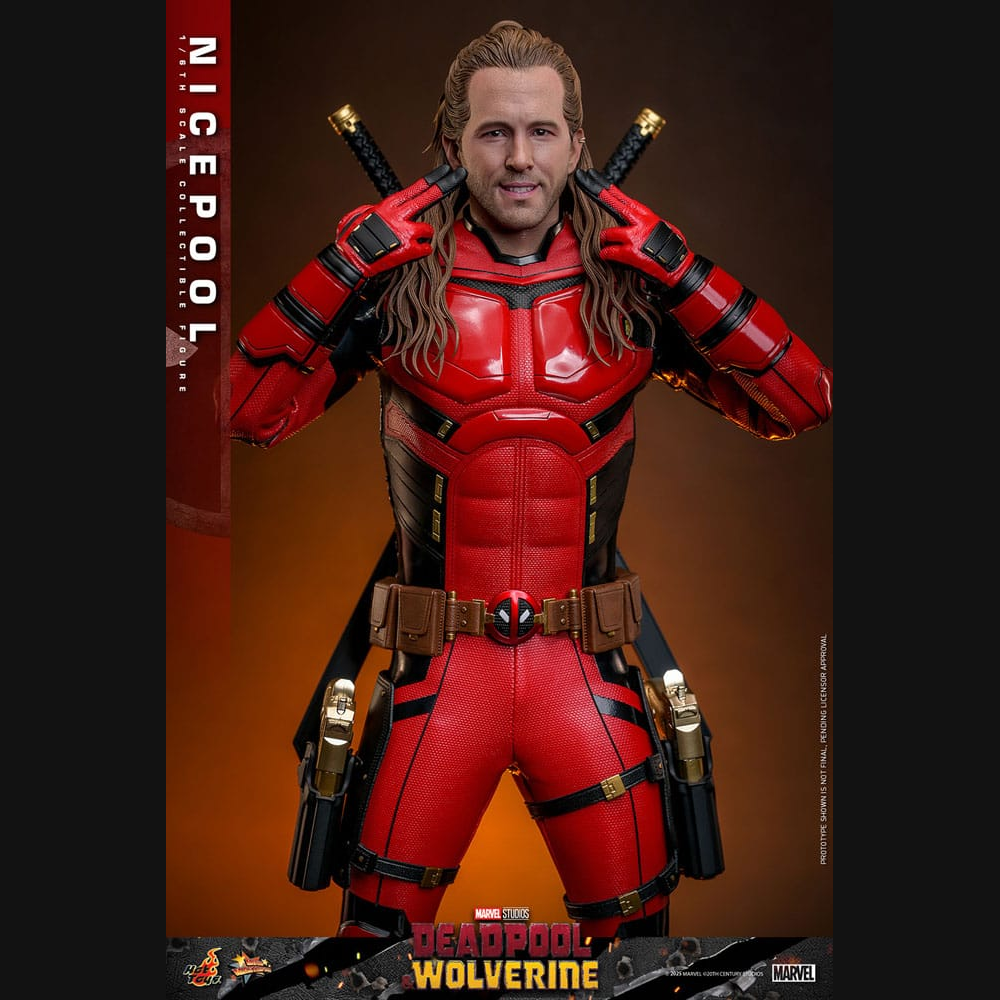 Hot Toys Marvel: Deadpool & Wolverine - Nicepool Masterpiece 1/6 Actionfigur