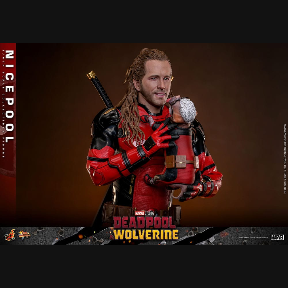 Hot Toys Marvel: Deadpool & Wolverine - Nicepool Masterpiece 1/6 Actionfigur