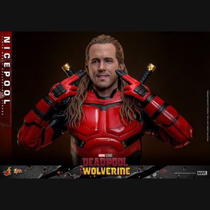 Hot Toys Marvel: Deadpool & Wolverine - Nicepool Masterpiece 1/6 Actionfigur