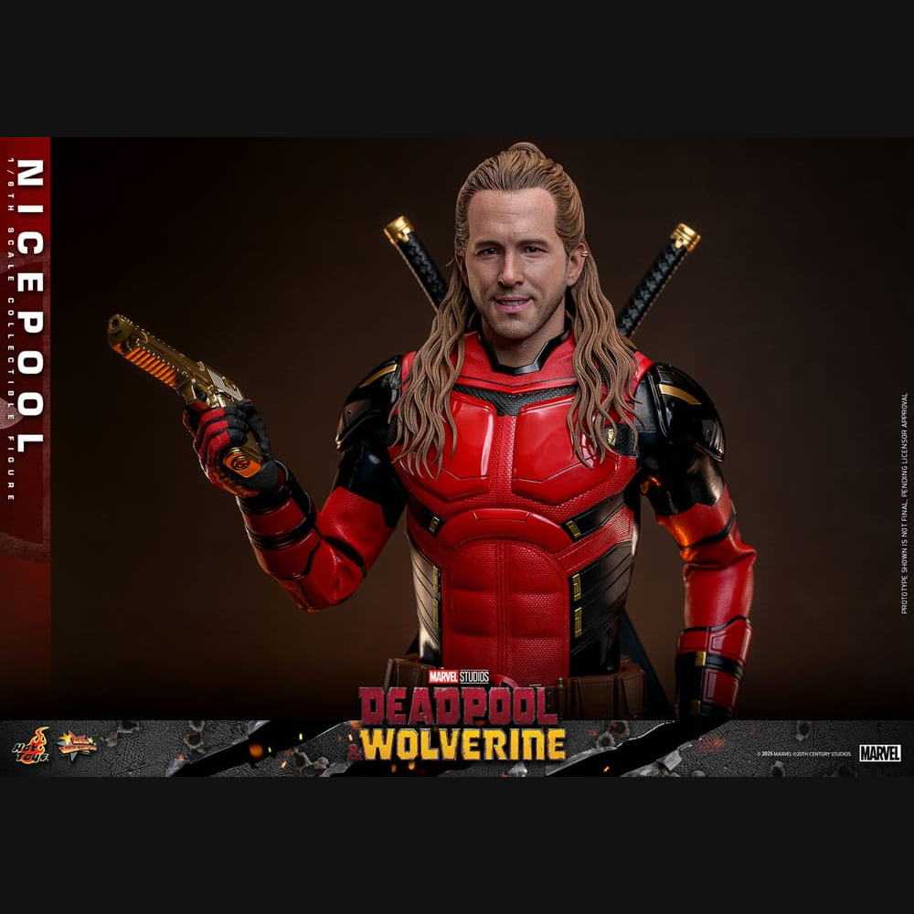 Hot Toys Marvel: Deadpool & Wolverine - Nicepool Masterpiece 1/6 Actionfigur