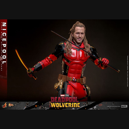 Hot Toys Marvel: Deadpool & Wolverine - Nicepool Masterpiece 1/6 Actionfigur
