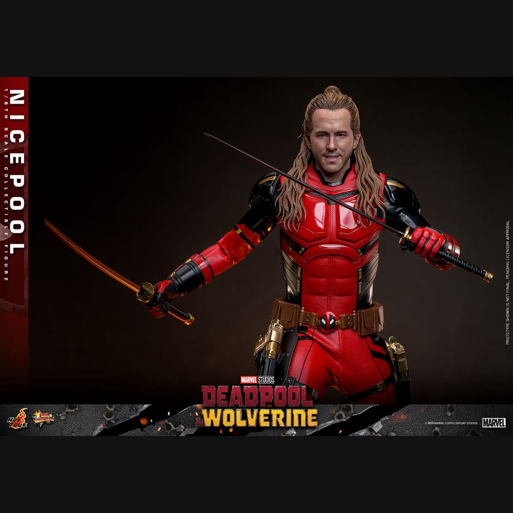 Hot Toys Marvel: Deadpool & Wolverine - Nicepool Masterpiece 1/6 Actionfigur