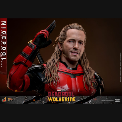 Hot Toys Marvel: Deadpool & Wolverine - Nicepool Masterpiece 1/6 Actionfigur
