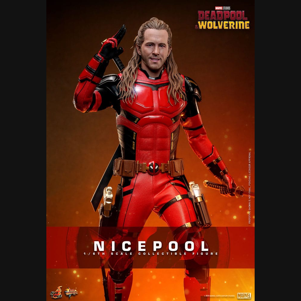 Hot Toys Marvel: Deadpool & Wolverine - Nicepool Masterpiece 1/6 Actionfigur