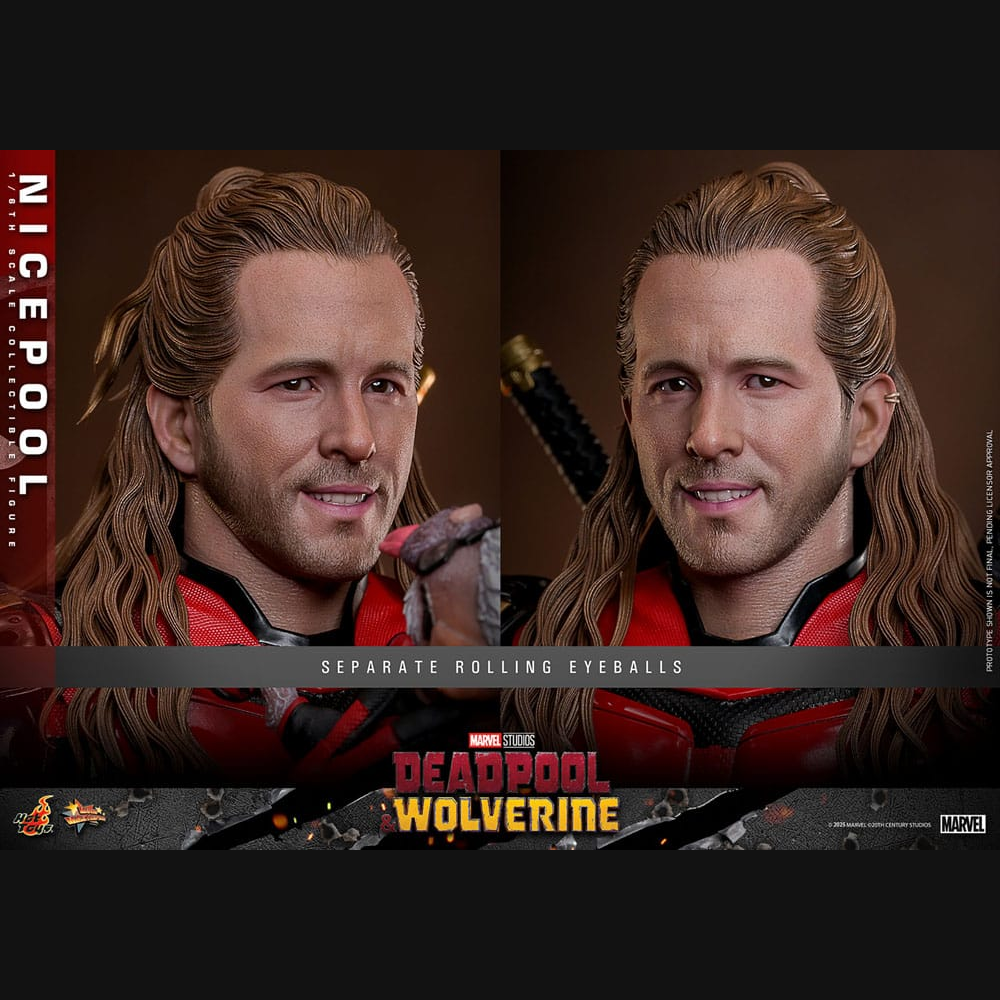 Hot Toys Marvel: Deadpool & Wolverine - Nicepool Masterpiece 1/6 Actionfigur