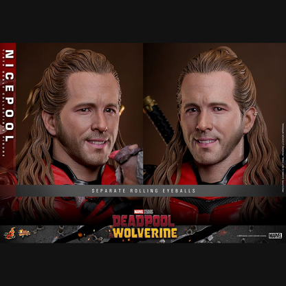 Hot Toys Marvel: Deadpool & Wolverine - Nicepool Masterpiece 1/6 Actionfigur