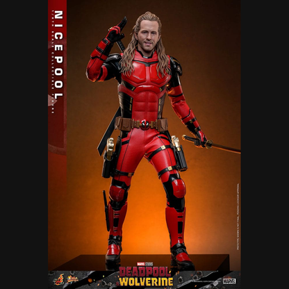 Hot Toys Marvel: Deadpool & Wolverine - Nicepool Masterpiece 1/6 Actionfigur