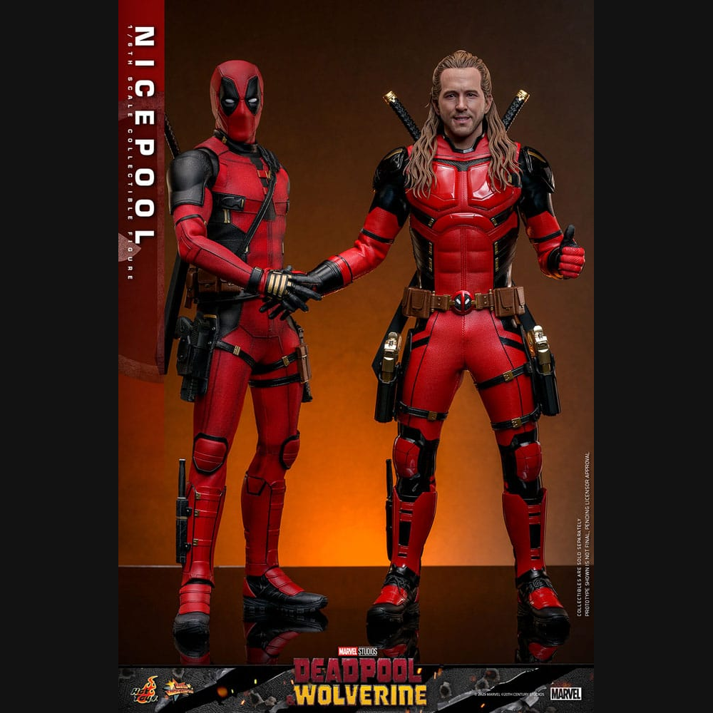 Hot Toys Marvel: Deadpool & Wolverine - Nicepool Masterpiece 1/6 Actionfigur