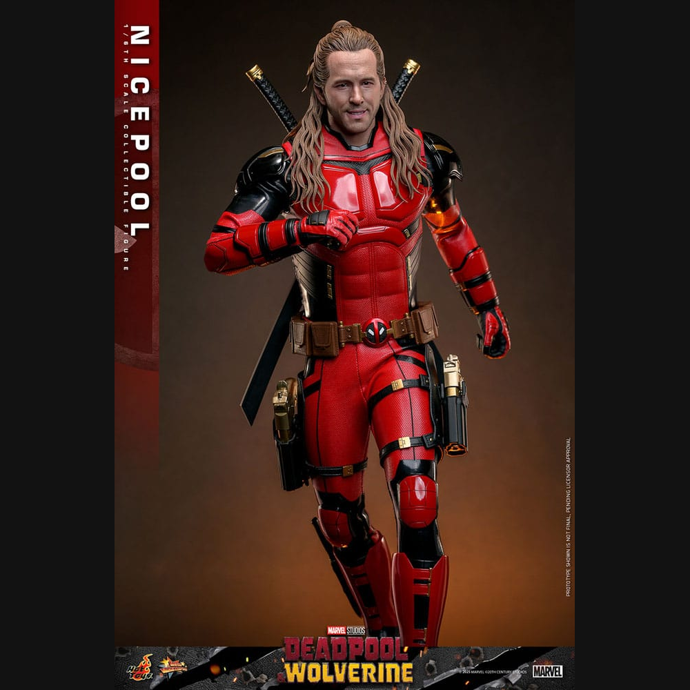 Hot Toys Marvel: Deadpool & Wolverine - Nicepool Masterpiece 1/6 Actionfigur