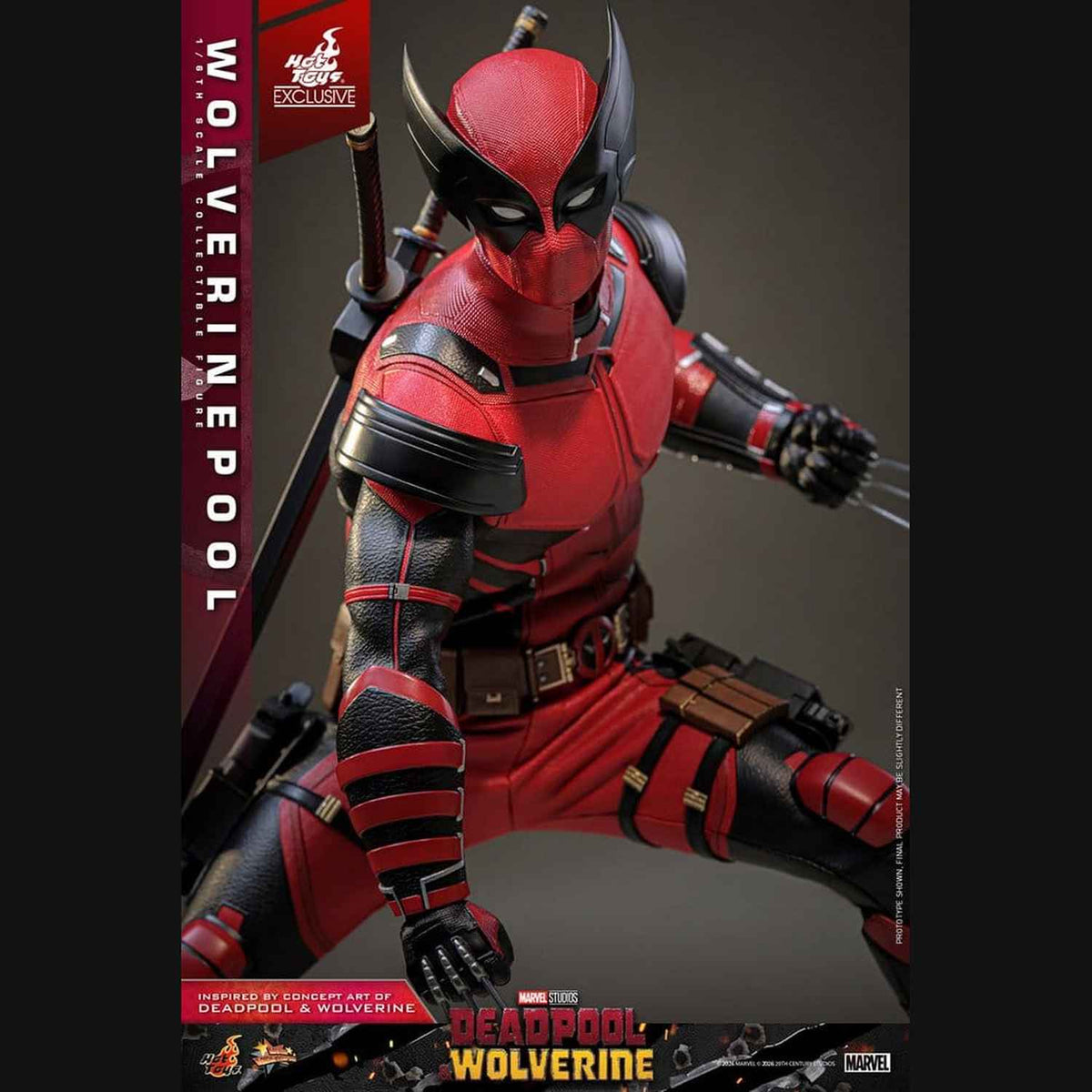 Hot Toys Marvel: Deadpool & Wolverine - Wolverinepool Masterpiece 1/6 Actionfigur
