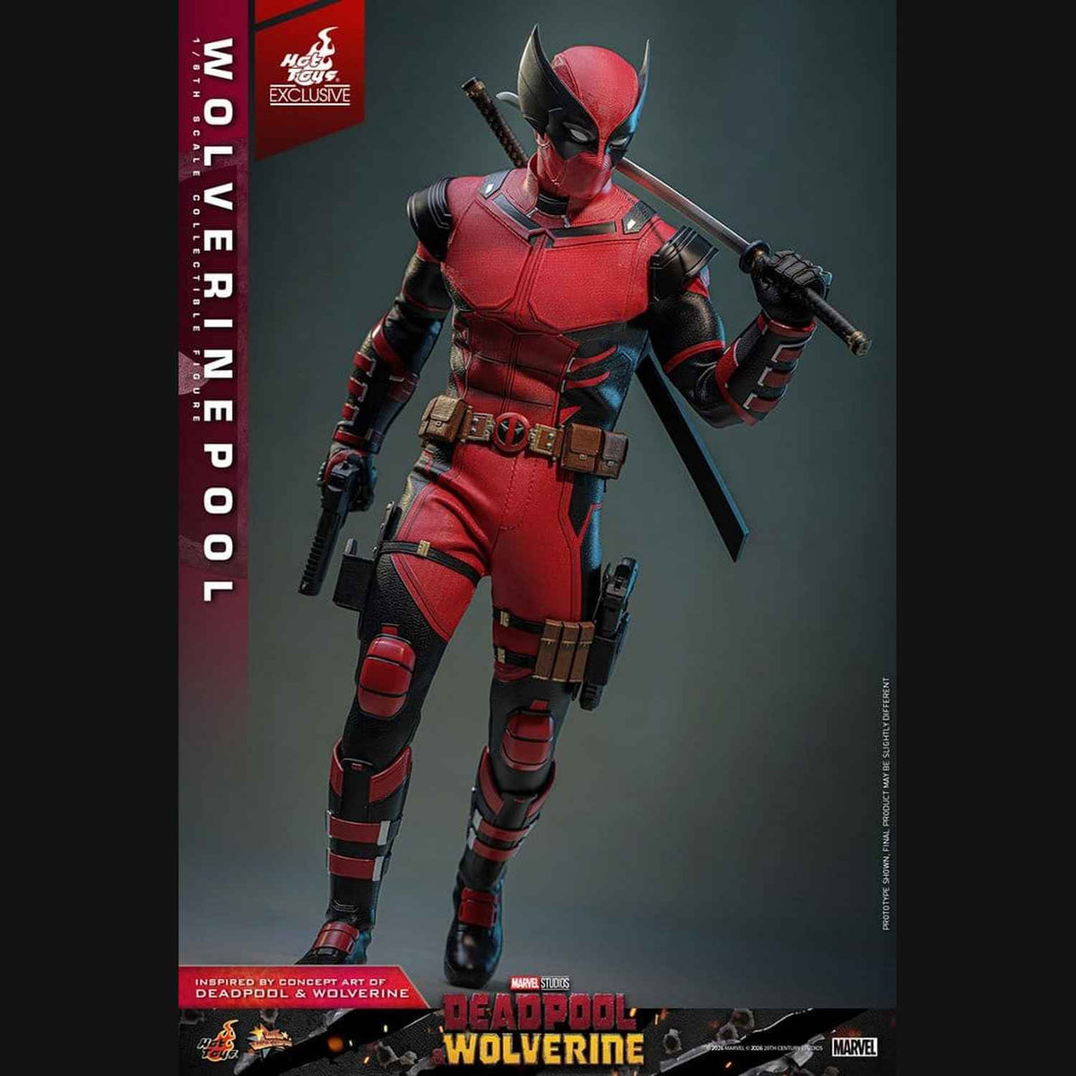 Hot Toys Marvel: Deadpool & Wolverine - Wolverinepool Masterpiece 1/6 Actionfigur