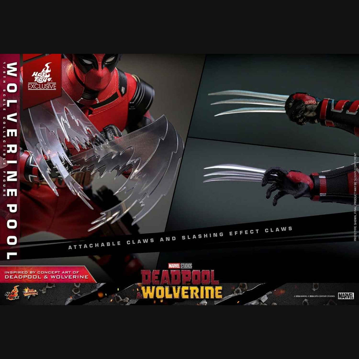 Hot Toys Marvel: Deadpool & Wolverine - Wolverinepool Masterpiece 1/6 Actionfigur