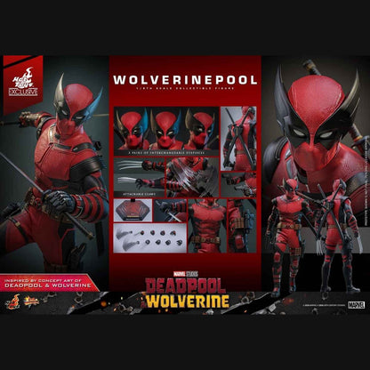 Hot Toys Marvel: Deadpool & Wolverine - Wolverinepool Masterpiece 1/6 Actionfigur