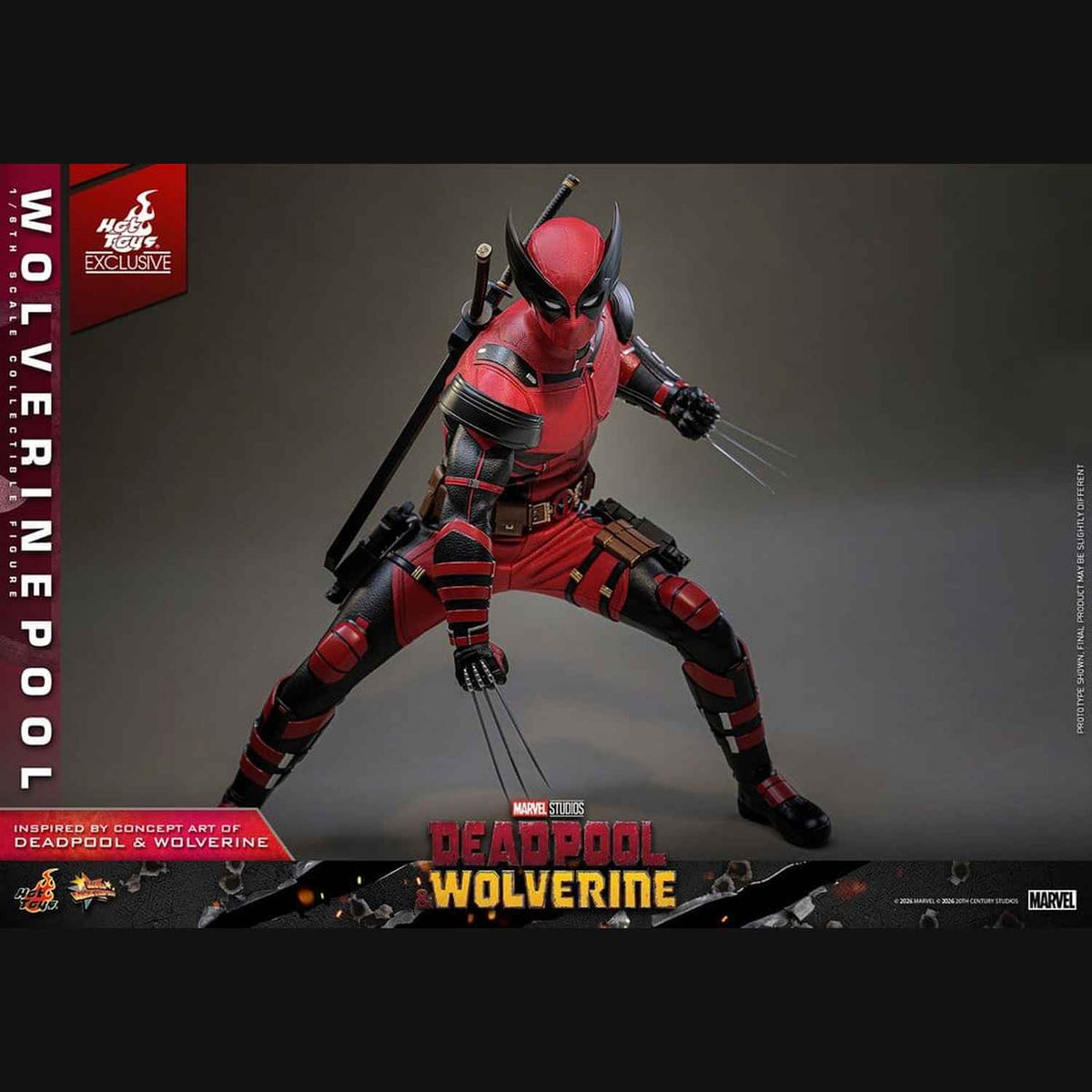 Hot Toys Marvel: Deadpool & Wolverine - Wolverinepool Masterpiece 1/6 Actionfigur